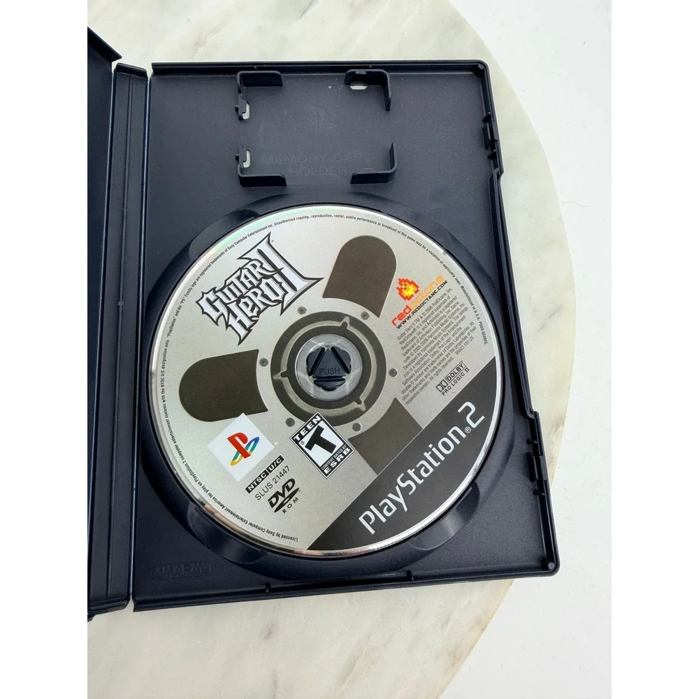 Guitar Hero II Sony PlayStation 2 PS2 Game Disc and Case